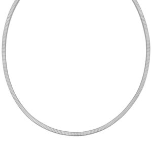 Sterling Silver Cubogas Chain Necklace