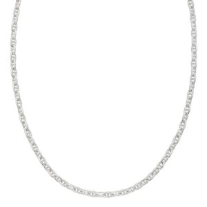 Sterling Silver Anchor Chain Necklace (5.50 mm)