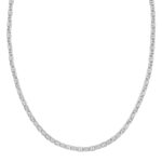 Sterling Silver Anchor Chain Necklace (4.30 mm)