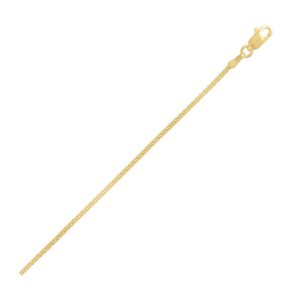 Popcorn Chain in 14k Yellow Gold (1.30 mm)