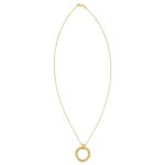 14K Yellow Gold Interlocking Medium Trinity Necklace