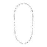 Sterling Silver Paperclip Chain Necklace