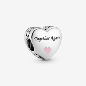 Pandora Heart Charm Together Again Sterling Silver 792015C00_E051