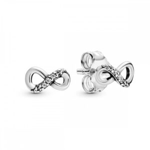 Pandora Sparkling Infinity Stud Earrings 298820C01