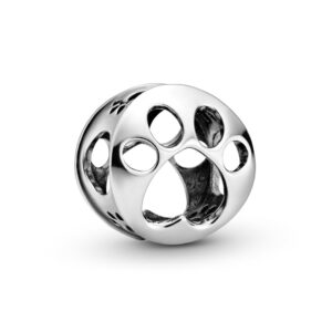 Pandora Openwork Paw Print Charm 798869C00