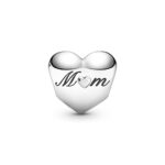 Pandora Mum Heart & Clover Charm 799364C00