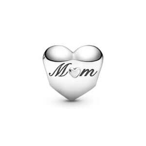Pandora Mum Heart & Clover Charm 799364C00