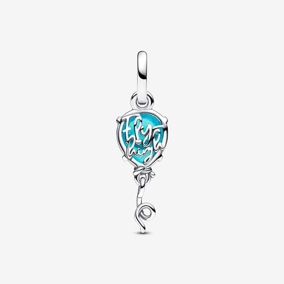 Pandora Moments Blue Murano Glass Balloon Dangle Charm 792792C01 - Image 2