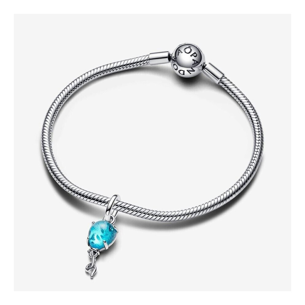 Pandora Moments Blue Murano Glass Balloon Dangle Charm 792792C01 - Image 4
