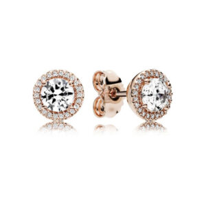 Pandora 286272CZ Women's Classic Sterling Silver Earrings