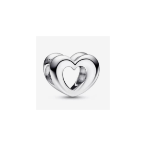 PANDORA Charm Radiant Open Heart Sterling Silver 792492C00
